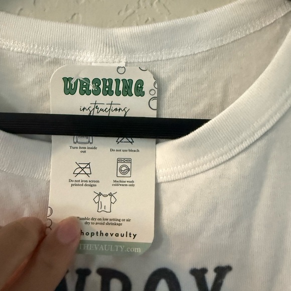 Cowboy Killers Cropped Tank Top - Picture 3 of 5